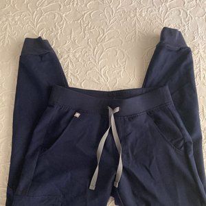 New FIGS Dark Blue Scrub Pants, XS